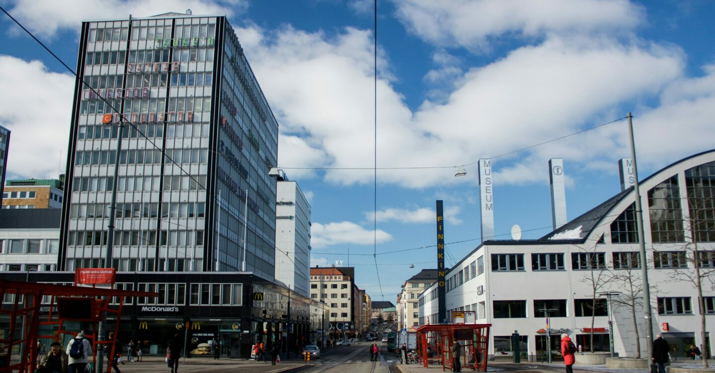 Katukuvaa Helsingistä.